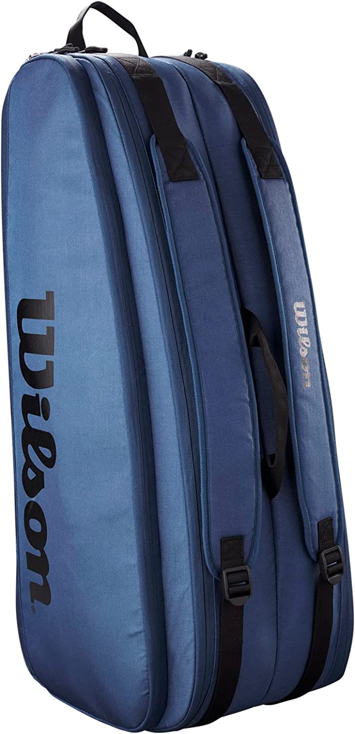 Bao Vợt Wilson Tour Ultra Racket Bag 6 Pack - Blue