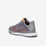Giầy Tennis Adidas SoleMatch Bounce Ghi Cam