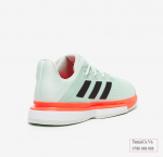 Giầy Tennis Adidas SoleMatch Bounce Xanh/Cam