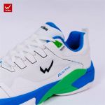 Giày Pickleball Wika Ruta Quang Dương trắng xanh dương