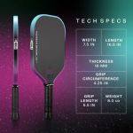 Vợt Pickleball Joola Perseus 3S Dual 14mm