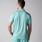 Áo Pickleball - Tennis Joola Men's Club Polo Tropic Tide Heather