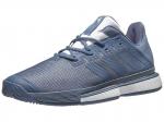 Giầy Tennis Adidas SoleMatch Bounce Trắng/Xanh | TennisUs