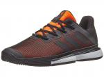 Giầy Tennis Adidas SoleMatch Bounce Đen/Cam