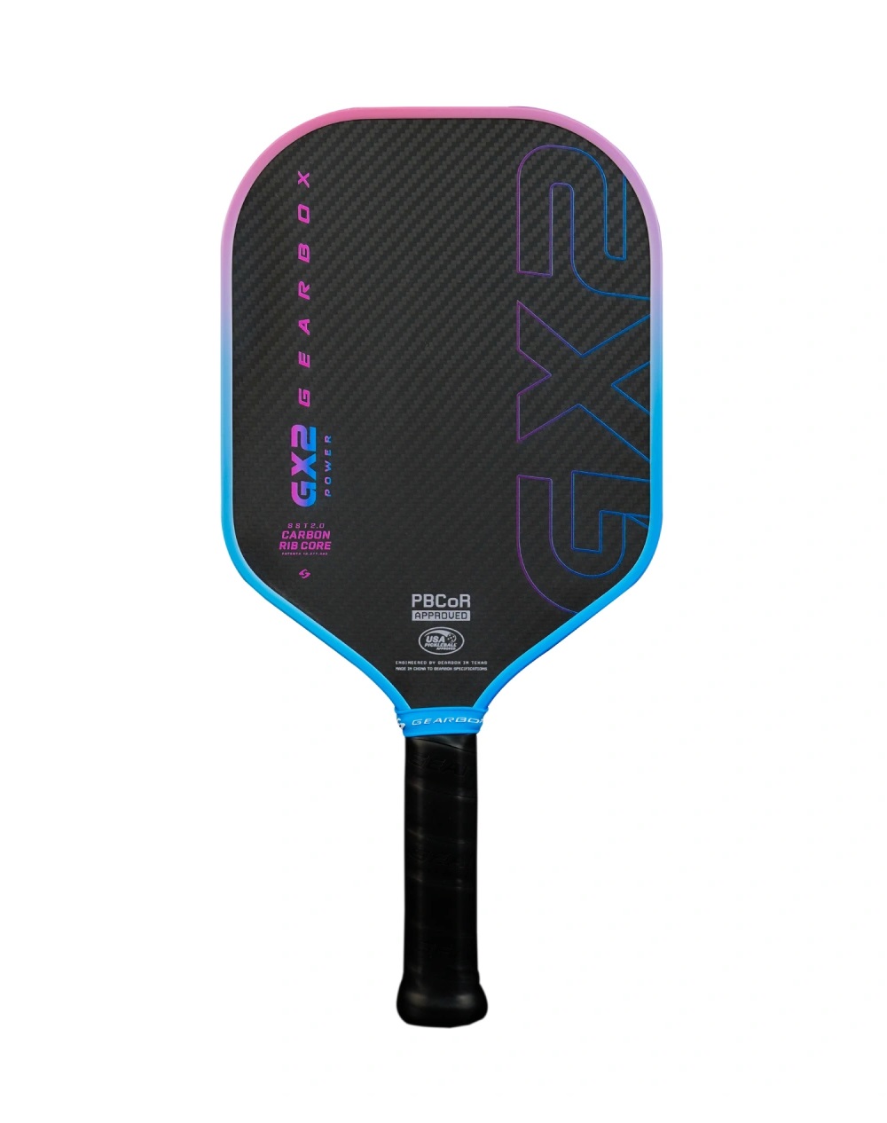Vợt Pickleball Gearbox GX2 Power Hybrid Limited Edition Blue Pink