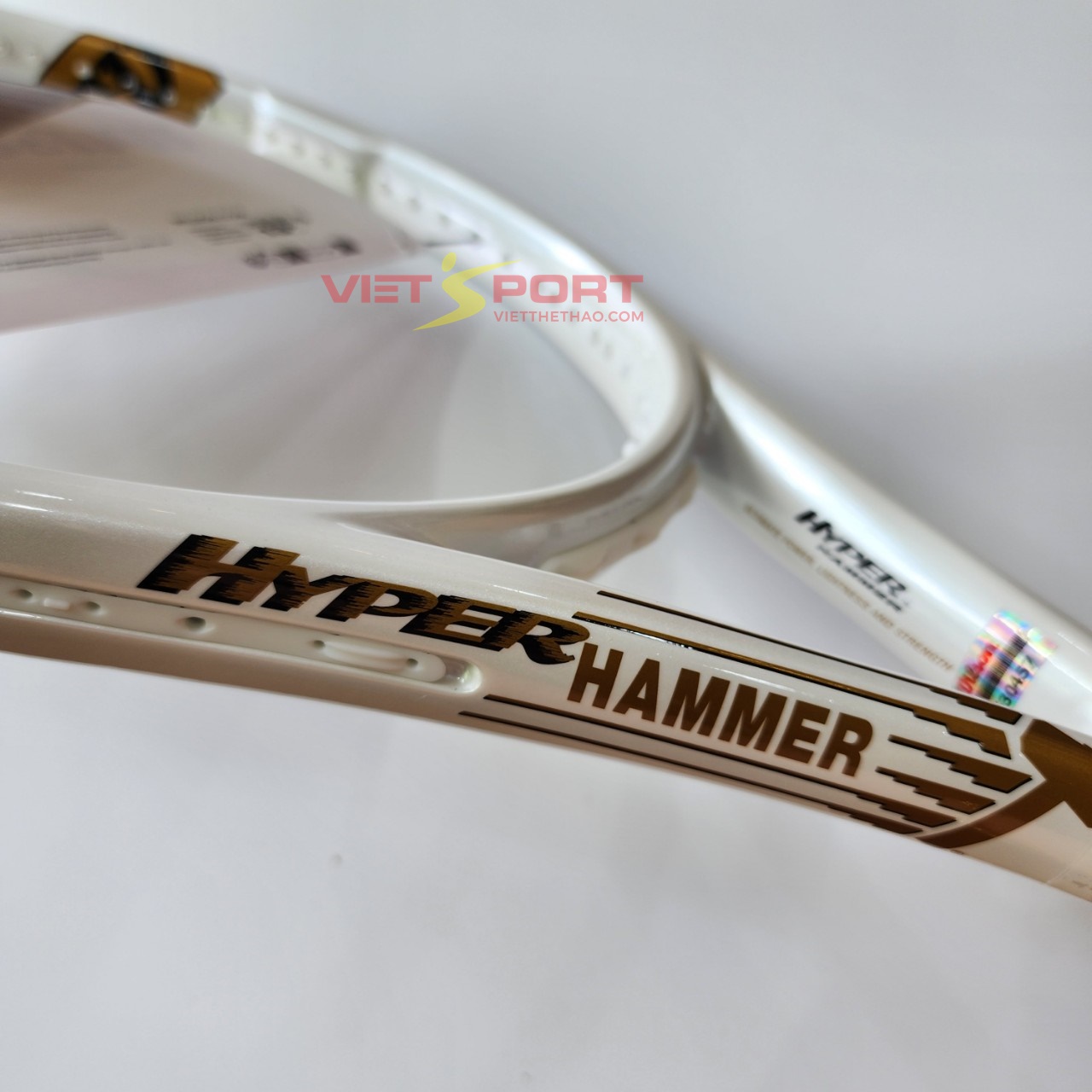 Vợt Tennis Wilson Hyper Hammer 5.3 Trắng 